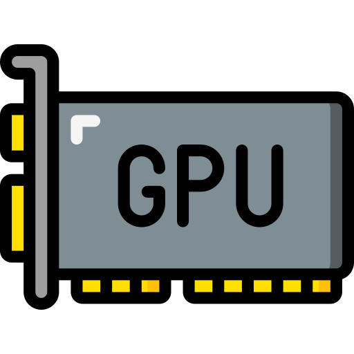 gpu Basic Miscellany Lineal Color icon
