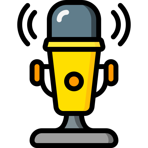 Microphone Basic Miscellany Lineal Color icon