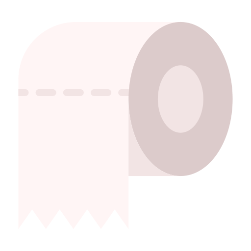 papier toilette Good Ware Flat Icône