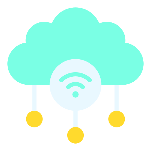 computación en la nube Good Ware Flat icono