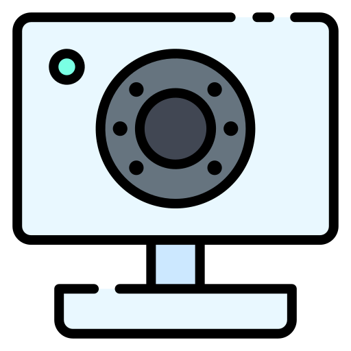 Webcam Good Ware Lineal Color icon