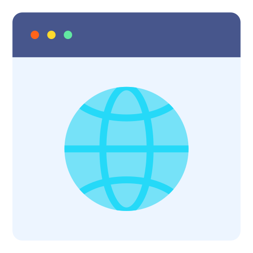 Webpage Good Ware Flat icon
