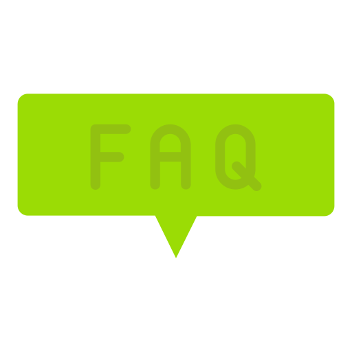 preguntas más frecuentes Good Ware Flat icono