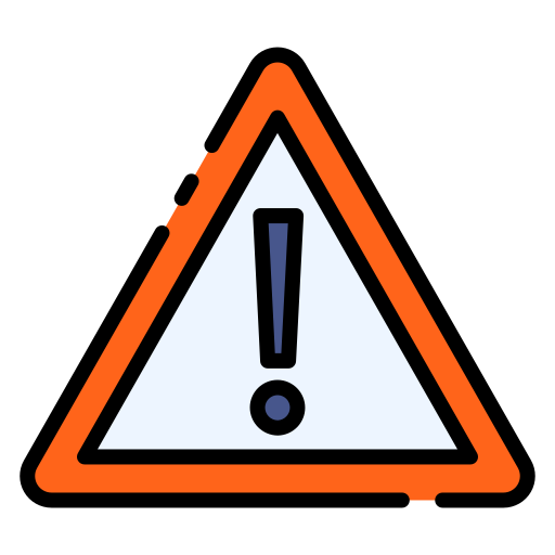 Warning sign Good Ware Lineal Color icon