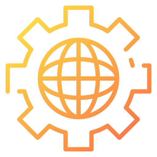 usługi globalne Good Ware Gradient ikona