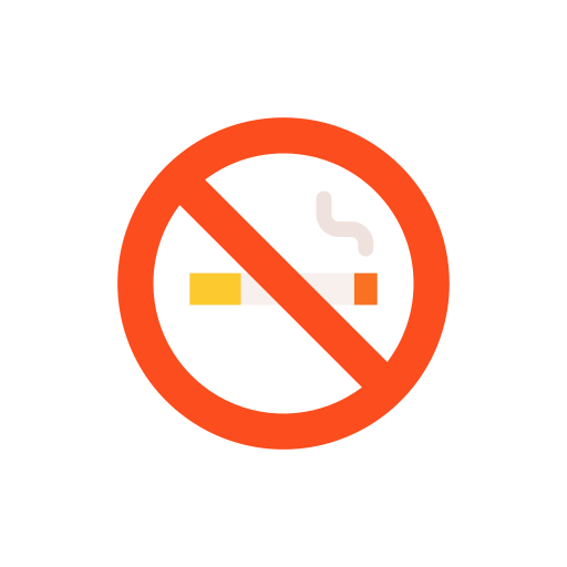 No smoke Good Ware Flat icon