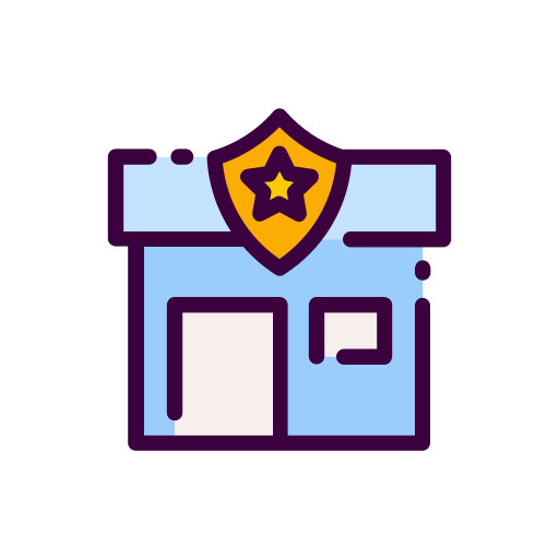 Police station Good Ware Lineal Color icon