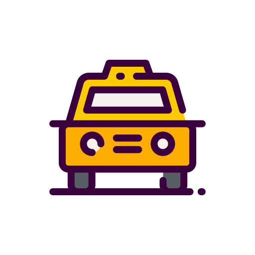 taxi Good Ware Lineal Color icon