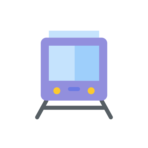 Train Good Ware Flat icon