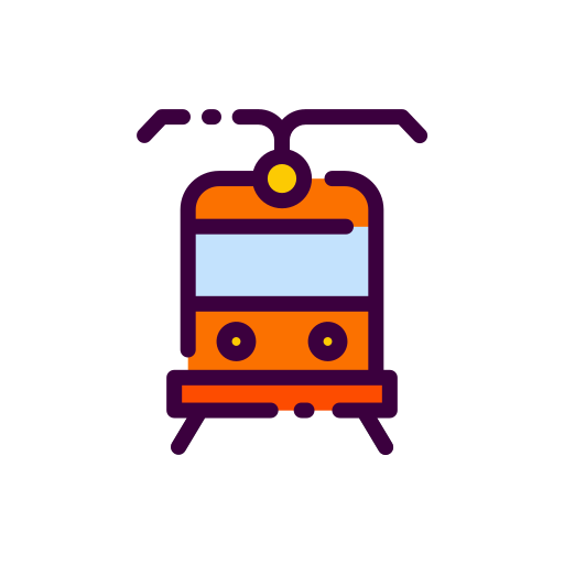 Tram Good Ware Lineal Color icon