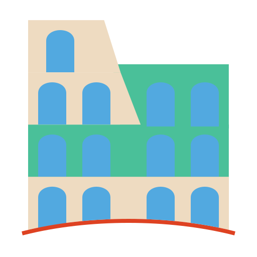 kolosseum Generic Flat icon