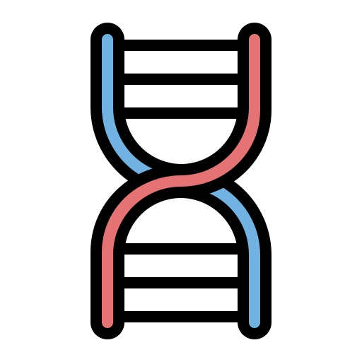 estructura del adn Generic Outline Color icono