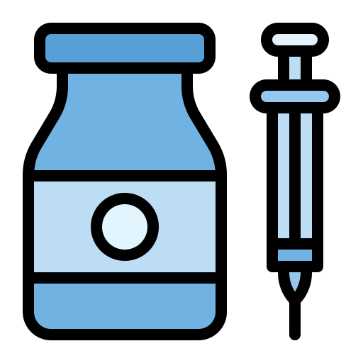 백신 접종 Generic Outline Color icon