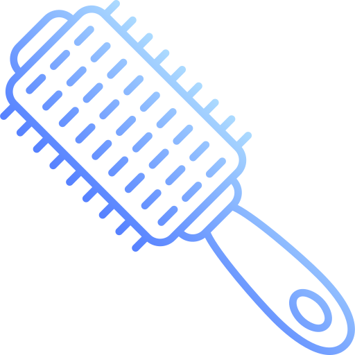 spazzola per capelli Generic Gradient icona