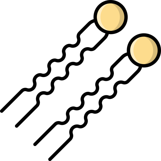 ヘアピン Generic Outline Color icon