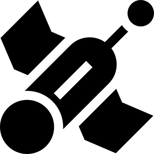 satellitare Basic Straight Filled icona