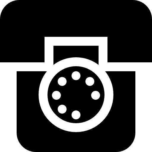 telefon Basic Straight Filled icon