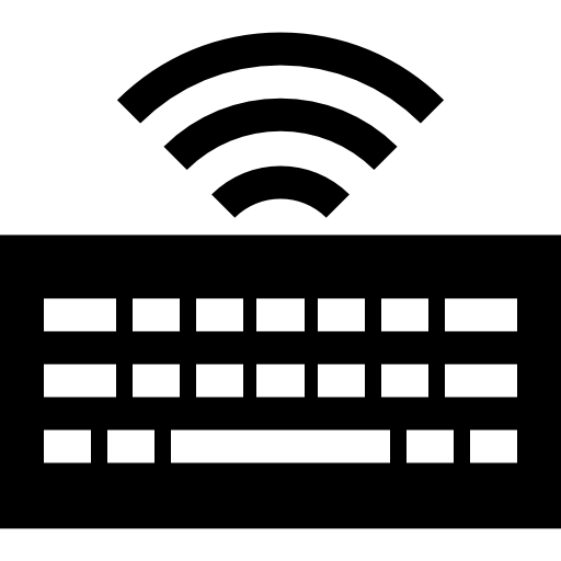 klaviatur Basic Straight Filled icon