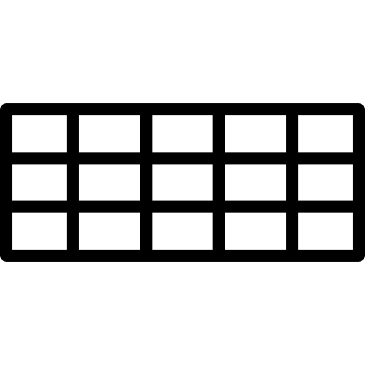 cuadrícula Basic Miscellany Lineal icono