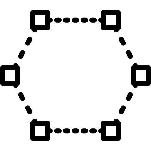 六角形 Basic Miscellany Lineal icon