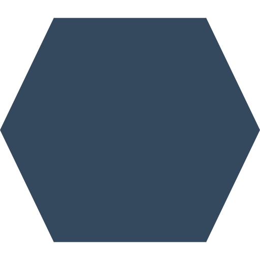 hexagone Basic Miscellany Flat Icône