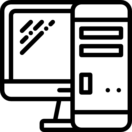 komputer Basic Miscellany Lineal ikona