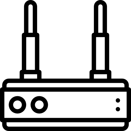 routera Basic Miscellany Lineal ikona