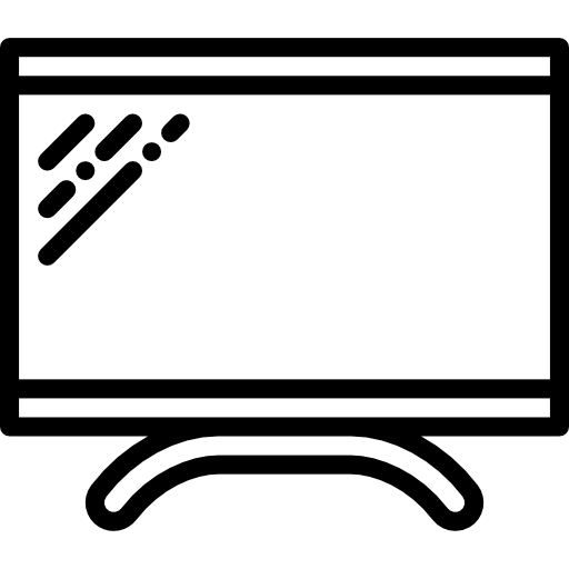 monitor Basic Miscellany Lineal ikona