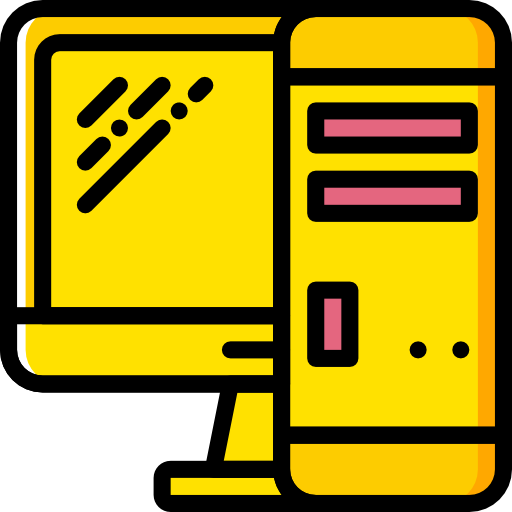 computer Basic Miscellany Yellow icon