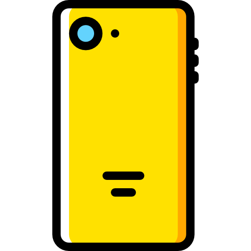 téléphone intelligent Basic Miscellany Yellow Icône