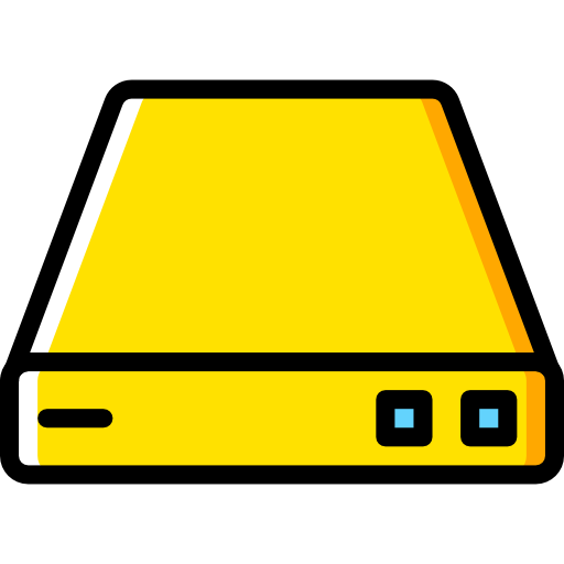 ルーター Basic Miscellany Yellow icon