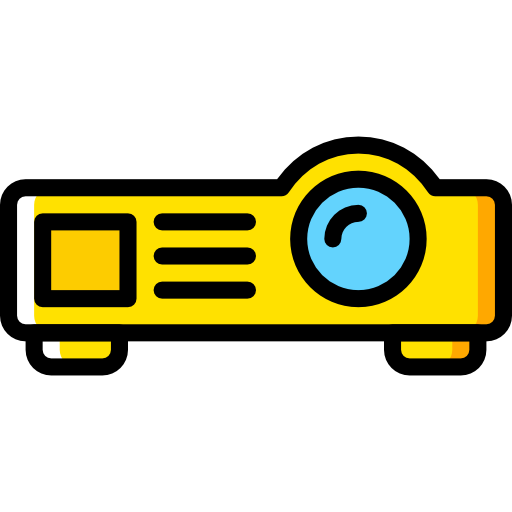 Projector Basic Miscellany Yellow icon