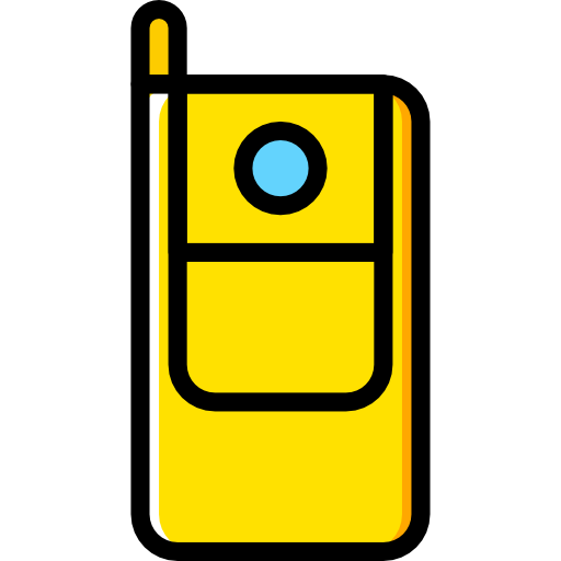 携帯電話 Basic Miscellany Yellow icon