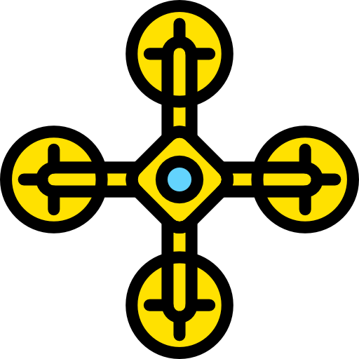 ドローン Basic Miscellany Yellow icon