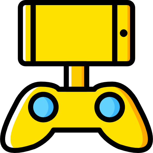 control de juego Basic Miscellany Yellow icono