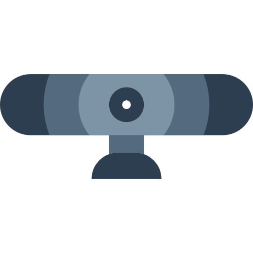 cámara web Basic Miscellany Flat icono