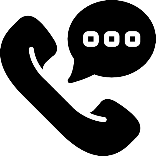 telefoongesprek Basic Miscellany Fill icoon