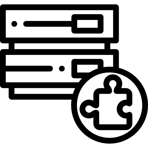 Database Detailed Rounded Lineal icon