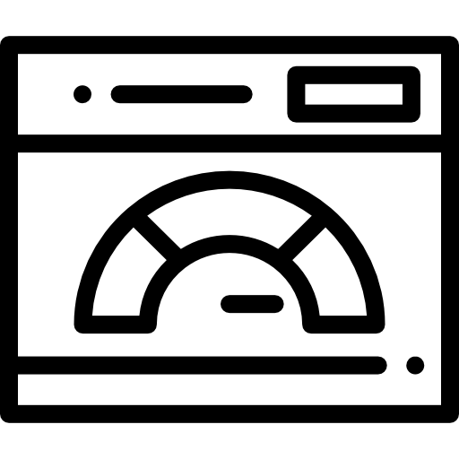 ダッシュボード Detailed Rounded Lineal icon