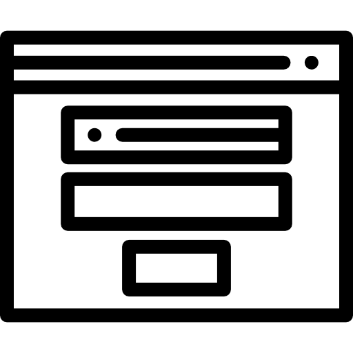 로그인 Detailed Rounded Lineal icon