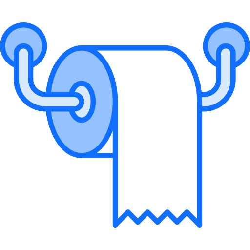 티슈 롤 Generic Blue icon