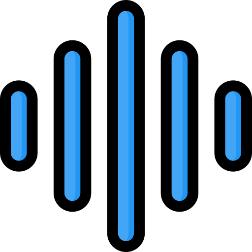 Sound wave Generic Outline Color icon