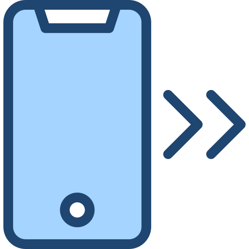 発信通話 Generic Blue icon