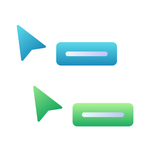 Collaboration Generic Flat Gradient icon
