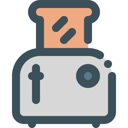 toaster Generic Outline Color icon