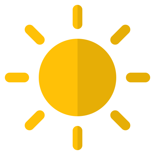 태양 Generic Flat icon