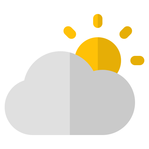 día nublado Generic Flat icono