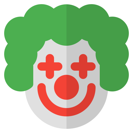 clown Generic Flat icoon