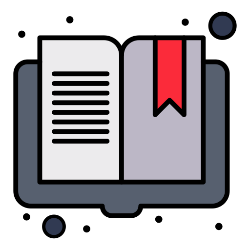 Open book Flatart Icons Lineal Color icon