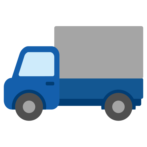 ciężarówka towarowa Generic Flat ikona